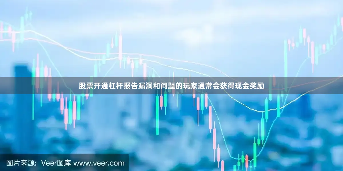 股票开通杠杆报告漏洞和问题的玩家通常会获得现金奖励
